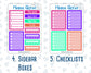 Kit 134 Add Ons - Neon Nightfall - October- Planner Stickers - Kit 2023