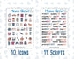 Kit 135 Add Ons - Haunted Harvest - October- Planner Stickers - Kit 2023