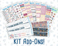 Kit 135 Add Ons - Haunted Harvest - October- Planner Stickers - Kit 2023