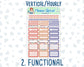 Kit 0132 -7x9 - Shroomville- October- Autumn- Weekly Kit For Vertical And Hourly EC Planners