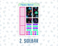 Kit 0134 -A5 -Monthly -Neon Nightfall- October- Autumn Kit