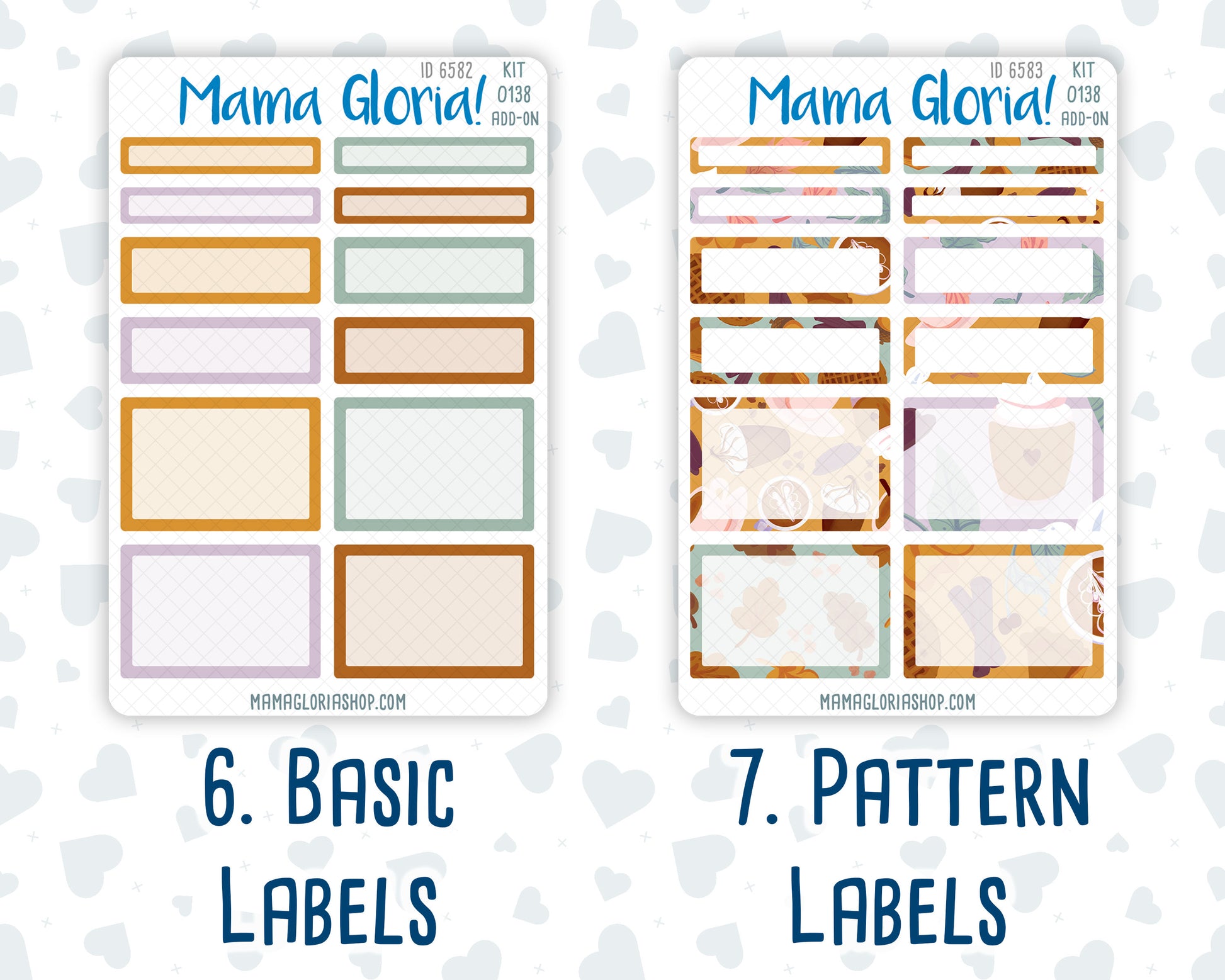 Kit 138 Add Ons - Aromas - November - Planner Stickers - Kit 2023