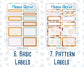 Kit 138 Add Ons - Aromas - November - Planner Stickers - Kit 2023