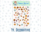 Kit 138 Add Ons - Aromas - November - Planner Stickers - Kit 2023