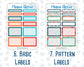 Kit 139 Add Ons - Mystical Gaze - November - Planner Stickers - Kit 2023