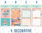 Kit 0141 7x9 Daily Duo - Christmas Village - December- Winter- Planner