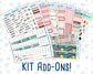 Kit 0143 Add Ons - Merry&Bright - December - Planner Stickers - Kit 2023