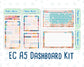 Kit 0141 - A5 - Christmas Village- December- Winter- Notes Pages - Dashboard Kit - Productivity Page