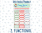 Kit 0142 -7x9 -Holiday Highlights - December- Winter- Weekly Kit For Vertical And Hourly EC Planners