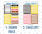 Kit 0144 Add Ons - New Year's Soiree - January- Planner Stickers - Kit 2024