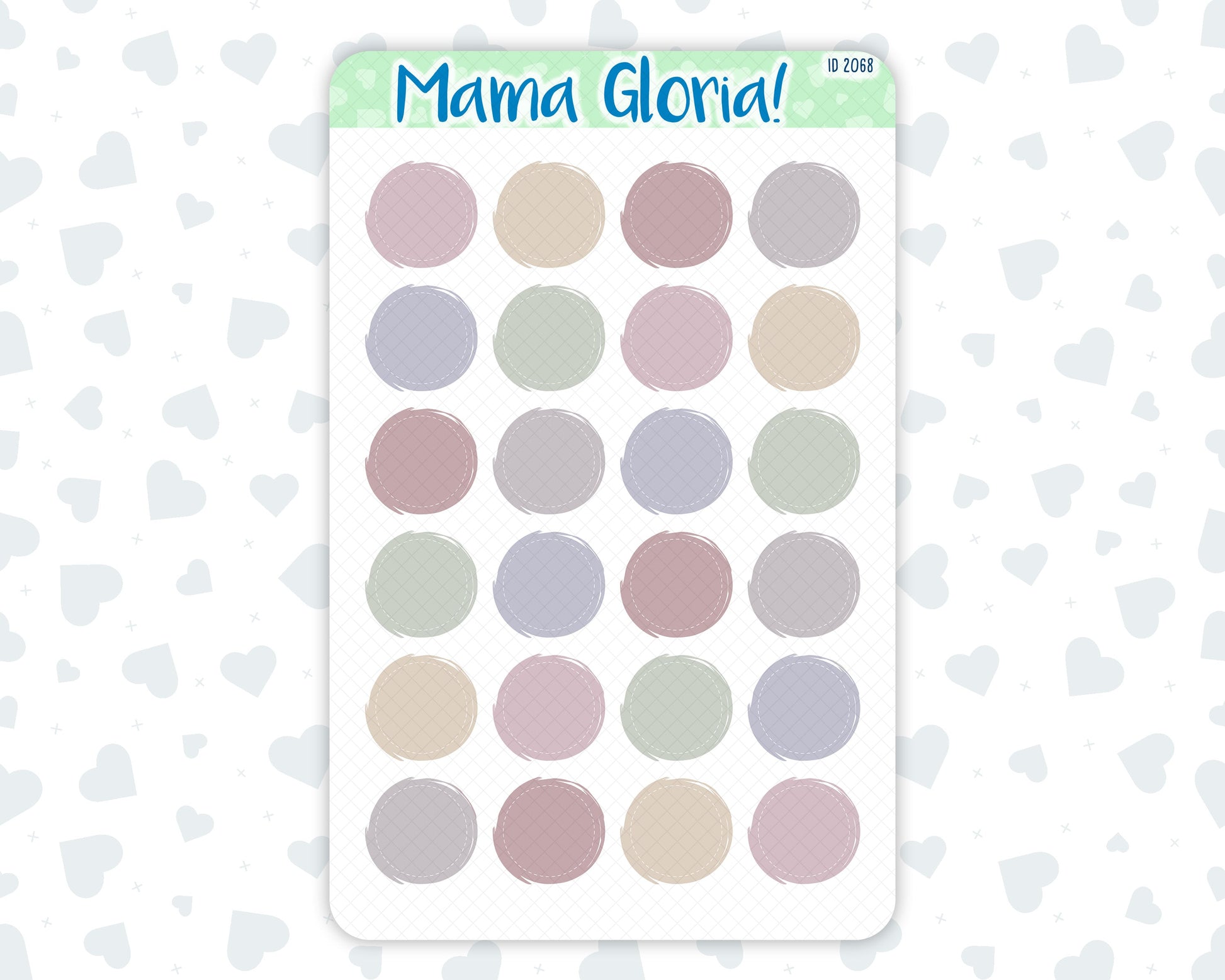 25 Сute Girly Stickers and Patterns
