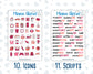 Kit 0150 Add Ons - Love Infusion - February- Planner Stickers - Kit 2024