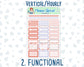 Kit 0149 -7x9 - Valentine's Delight - February - Winter- Weekly Kit For Vertical And Hourly EC Planners