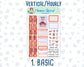 Kit 0149 -7x9 - Valentine's Delight - February - Winter- Weekly Kit For Vertical And Hourly EC Planners