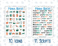 Kit 0155 Add Ons - Lucky Charm - March- Planner Stickers - Kit 2024