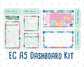 Kit 0111-A5 - Easter Holidays- April- Spring- Notes Pages - Dashboard Kit - Productivity Page