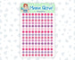 Functional Sticker Pack - February Colors - Checkboxes - Dots - Circles 2024