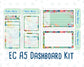 Kit 0156 - A5 - Garden Therapy - March- Spring- Notes Pages - Dashboard Kit - Productivity Page