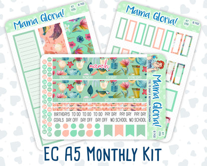 Kit 0156 -A5 -Monthly - Garden Therapy - March- Spring Kit