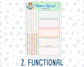 Kit 0159 7x9 Daily Duo - Springtime Muse - April- Spring- Planner