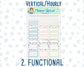 Kit 0158 -7x9 - Cactus Oasis - April- Spring- Weekly Kit For Vertical And Hourly EC Planners