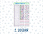 Kit 0161 -7x9 - Monthly - Spring Rain - April- Spring- For EC Planners