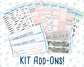 Kit 0158 Add Ons - Cactus Oasis- April- Planner Stickers - Kit 2024