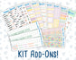 Kit 0159 Add Ons - Springtime Muse - April- Planner Stickers - Kit 2024