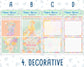 Kit 0159 7x9 Daily Duo - Springtime Muse - April- Spring- Planner