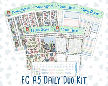 Kit 0158- A5 Daily Duo - Cactus Oasis - April