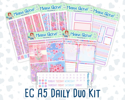 Kit 0160- A5 Daily Duo - Blossom Ensemble - April