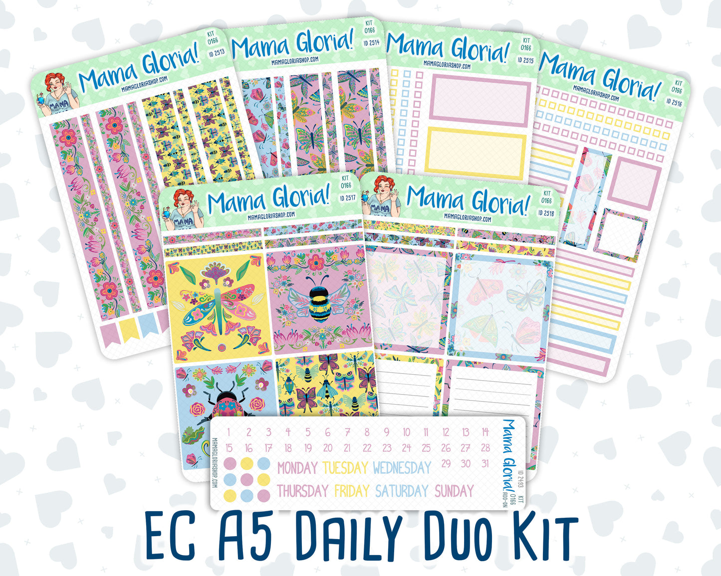 Kit 0166- A5 Daily Duo - May Symphony - May