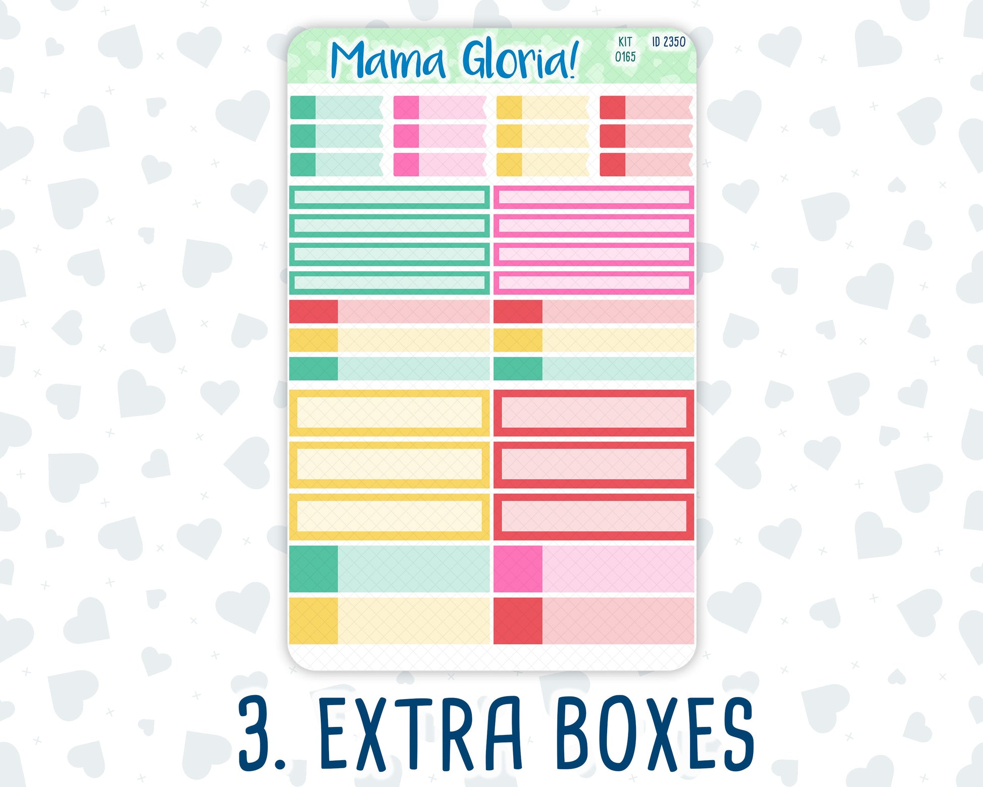 Kit 0165 - A5 Compact Vertical - To Mom - May Weekly