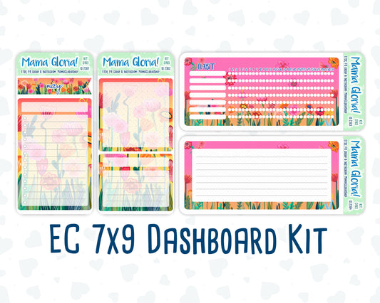 Kit 0165 - 7x9 - To Mom - May- Spring- Notes Pages - Dashboard Kit - Productivity Page