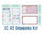 Kit 0166 - A5 - May Symphony - May- Spring- Notes Pages - Dashboard Kit - Productivity Page