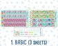 Kit 0164 7x9 Daily Duo - Sweet Days - May- Spring- Planner