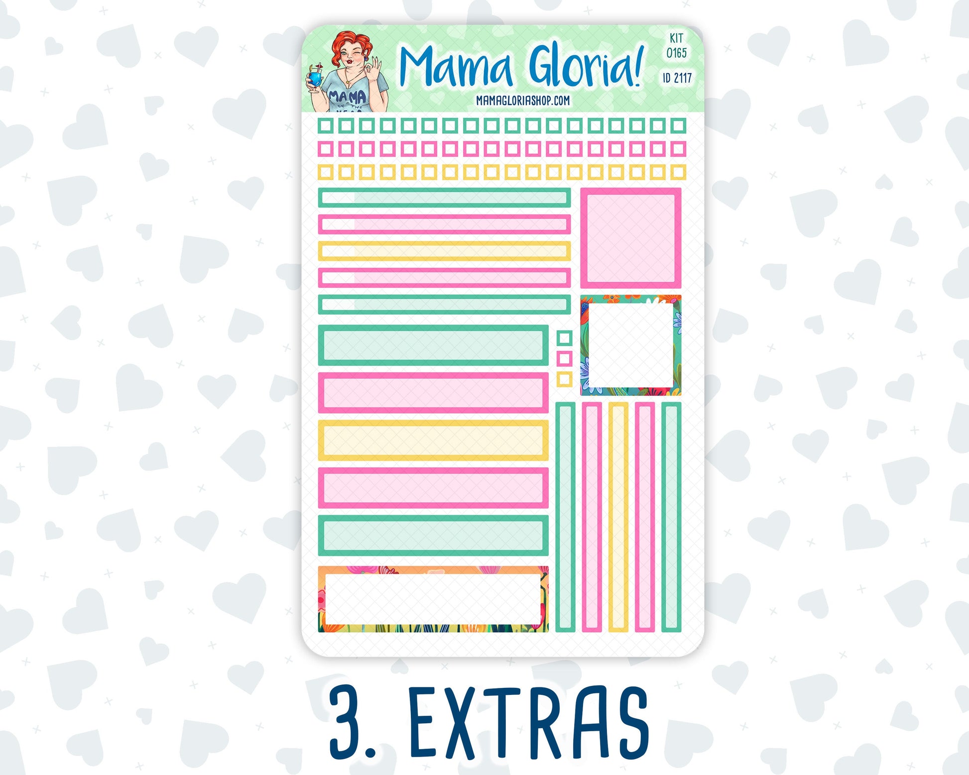 Kit 0165 7x9 Daily Duo - To Mom - May- Spring- Planner