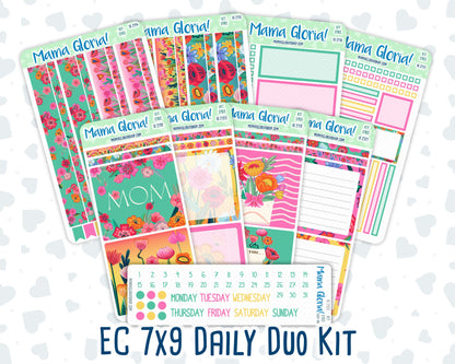 Kit 0165 7x9 Daily Duo - To Mom - May- Spring- Planner