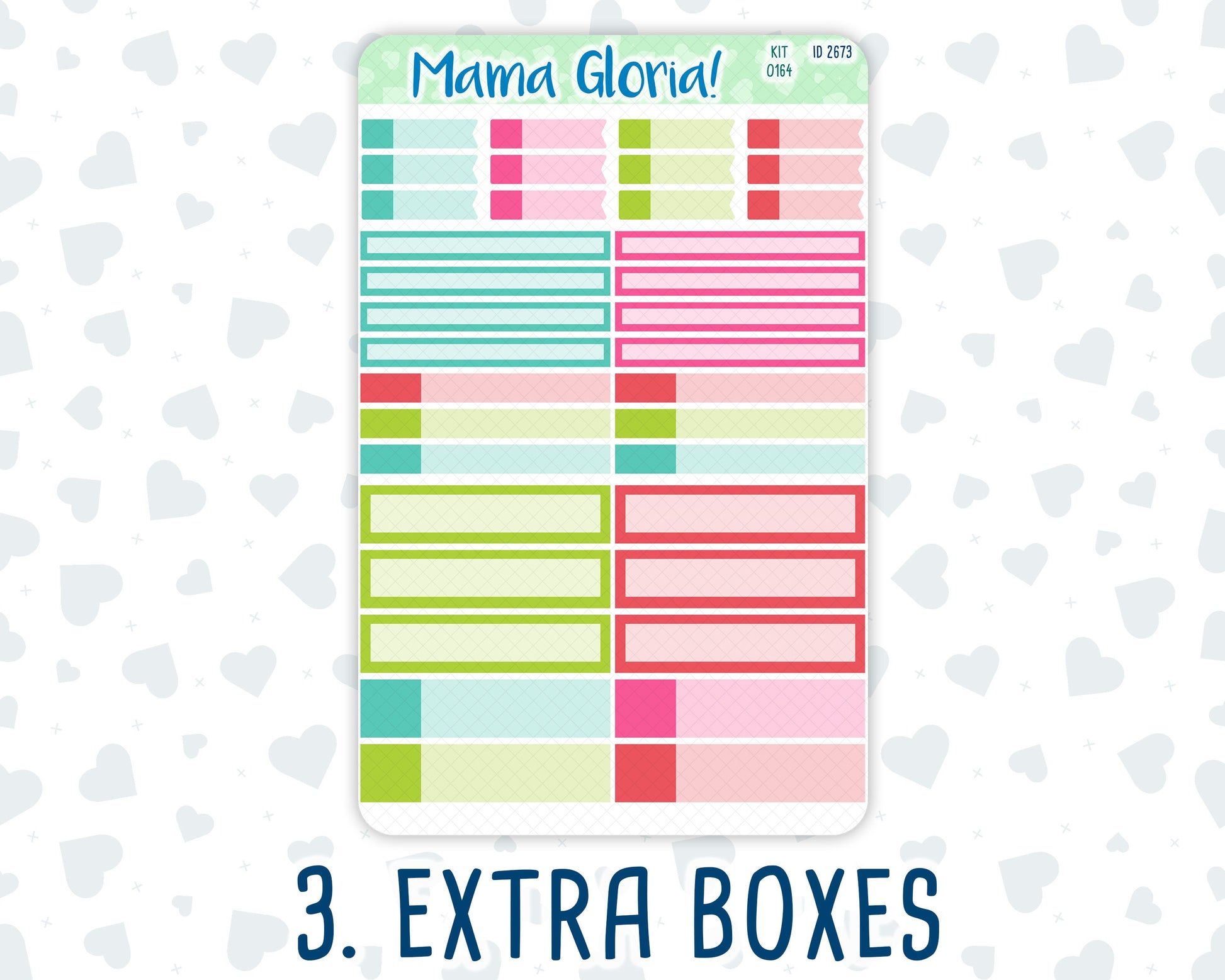 Kit 0164 - A5 Compact Vertical - Sweet Days - May Weekly