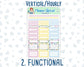 Kit 0166 -7x9 - May Symphony- May- Spring- Weekly Kit For Vertical And Hourly EC Planners