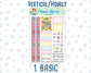 Kit 0166 -7x9 - May Symphony- May- Spring- Weekly Kit For Vertical And Hourly EC Planners