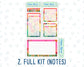 Kit 0165 - A5 - To Mom - May- Spring- Notes Pages - Dashboard Kit - Productivity Page